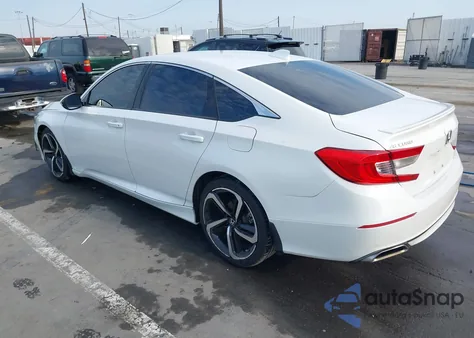 2020 Honda Accord Sport from USA, damaged, VIN 1HGCV1F34LA044427